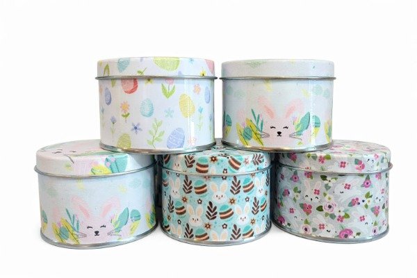 Producto - Lata estamapda5x6 versión pascuas