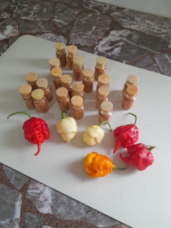 Producto - Polvo Superpicante x 5 gr. (Dragon's Breath + Reaper + Moruga) - 2