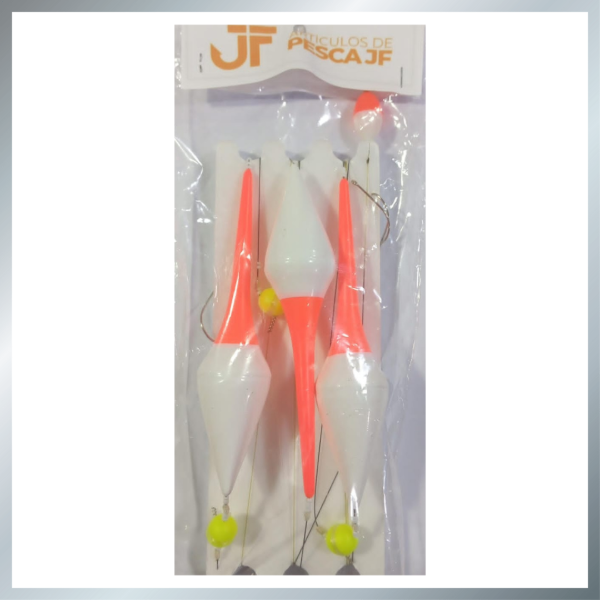 Producto - Linea de Pejerrey plástico 13cm x 3cm