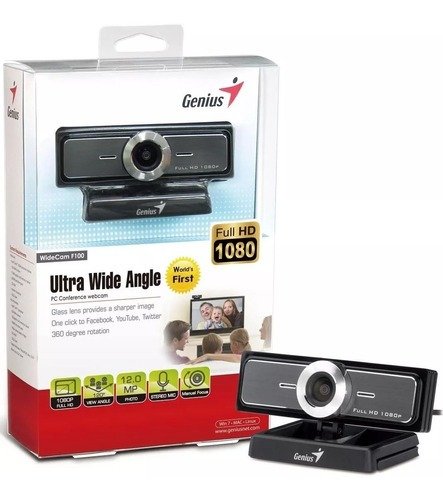Producto - Webcam Genius Widecam F100 Full HD - 0