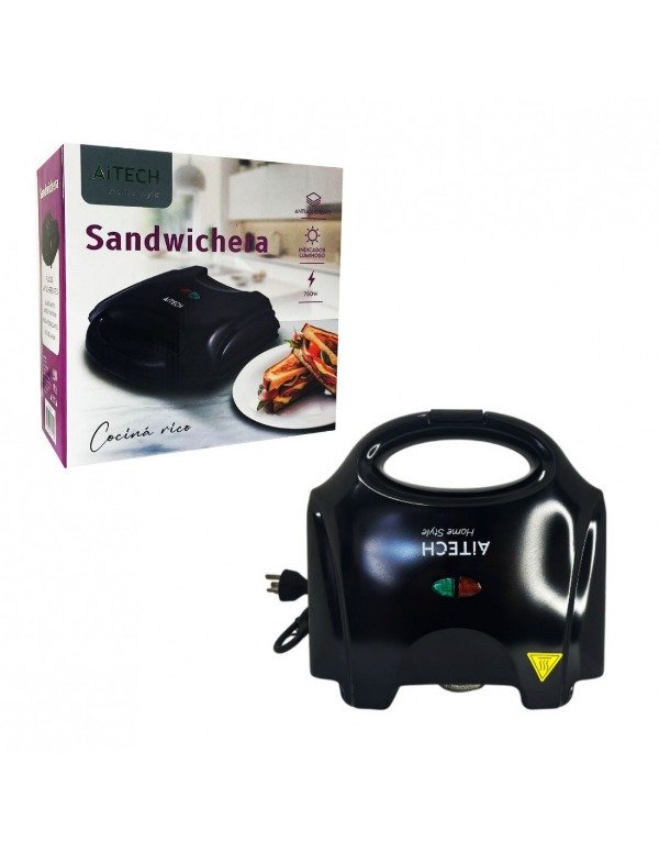 Producto - SANDWICHERA ANTIADHERENTE AITECH