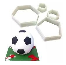 Producto - CORTANTE PELOTA DE FUTBOL 4 PIEZAS
