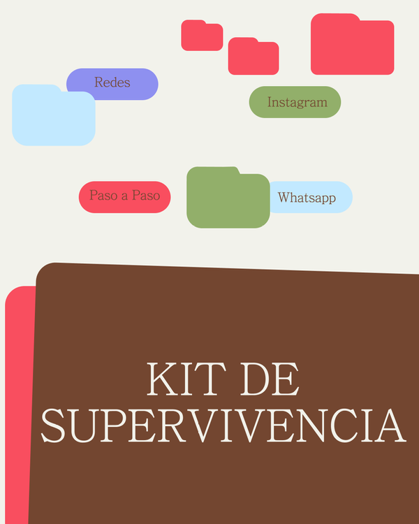 Producto - KIT DE SUPERVIVENCIA (a redes sociales)