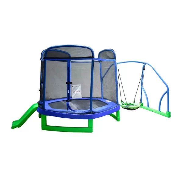 Producto - Isla de Juego 3en1 cama elastica hamaca tobogan Dreamplay