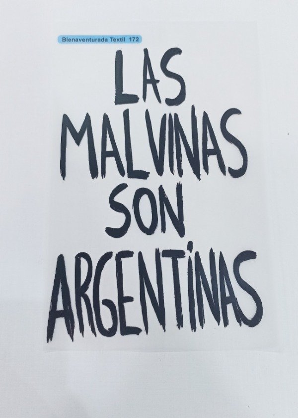 Producto - Transfer Termotransferible ARG MALVINAS ng