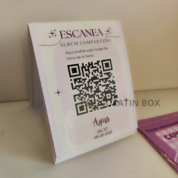 Producto - carpita QR