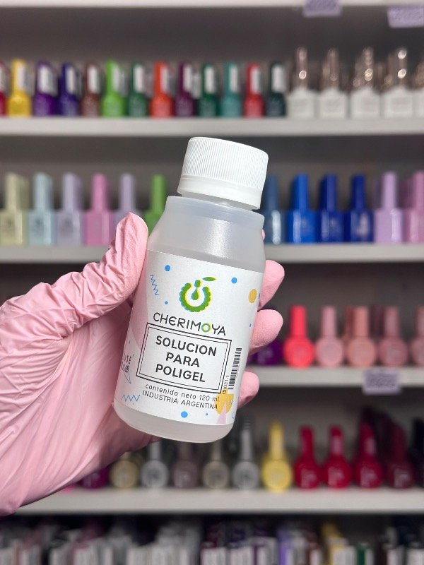 Producto - SOLUCION PARA POLYGEL 120ml (Cherimoya)