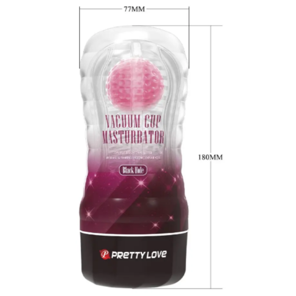 Producto - Masturbador Masculino Black Hole Rosa - Pretty Love - 1