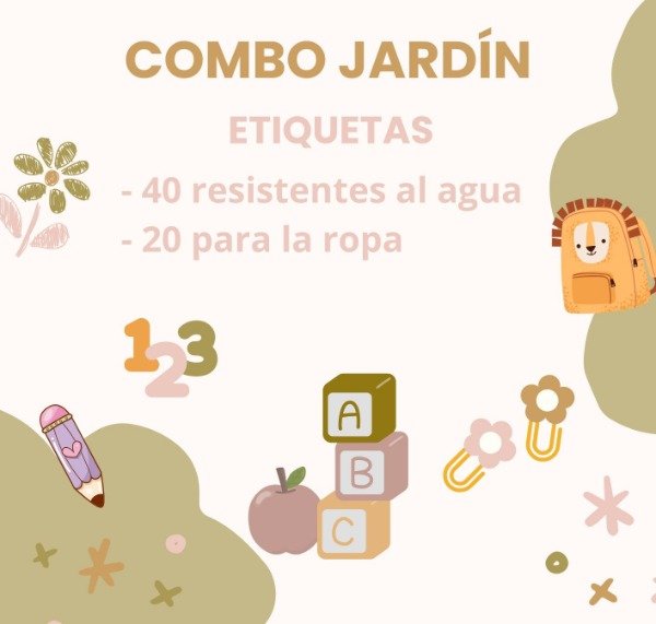 Producto - Combo Jardín