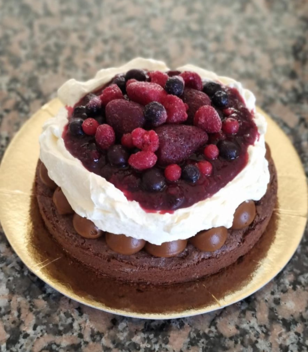 Producto - Brownies Frutos Rojos