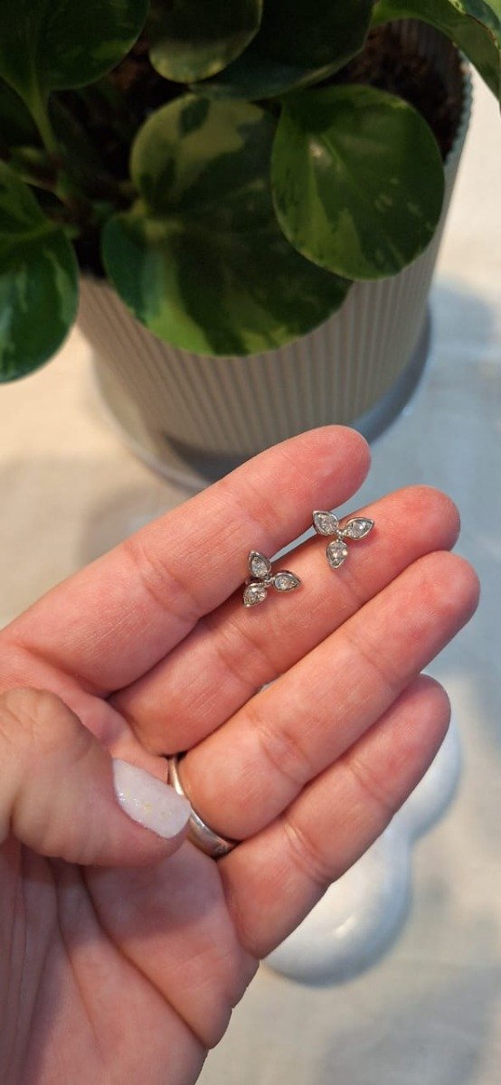 Producto - Aros Pasantes Flor