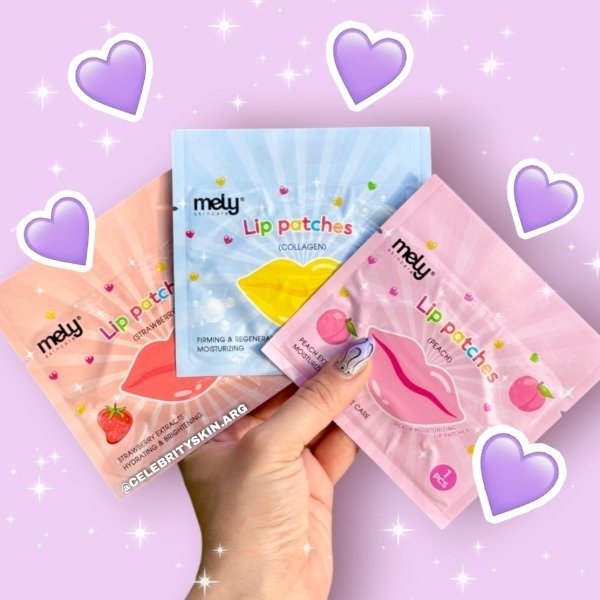 Producto - MASCARILLA PARA LABIOS MELY FRUTILLA COLLAGENO Y DURAZNO X 3 UNIDADES