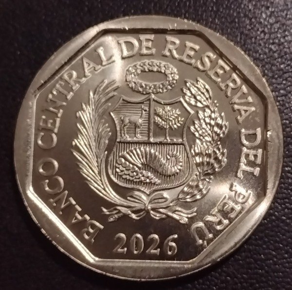Producto - Perú 1 sol serie "cerámica precolombina".  (5) Cultura Recuay 2026 - 1