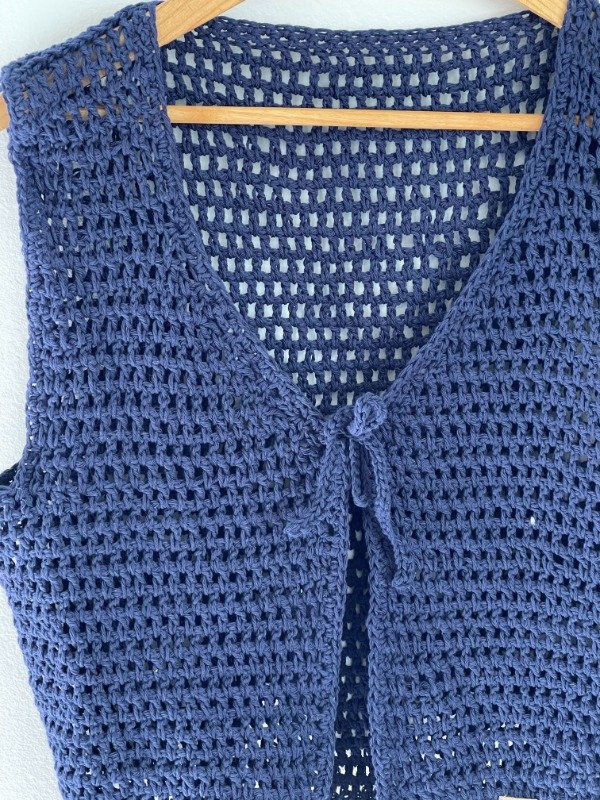 Producto - Chaleco Flora Azul marino - 2