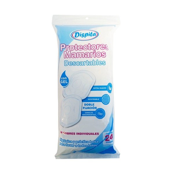 Producto - Protectores mamarios dispita x24
