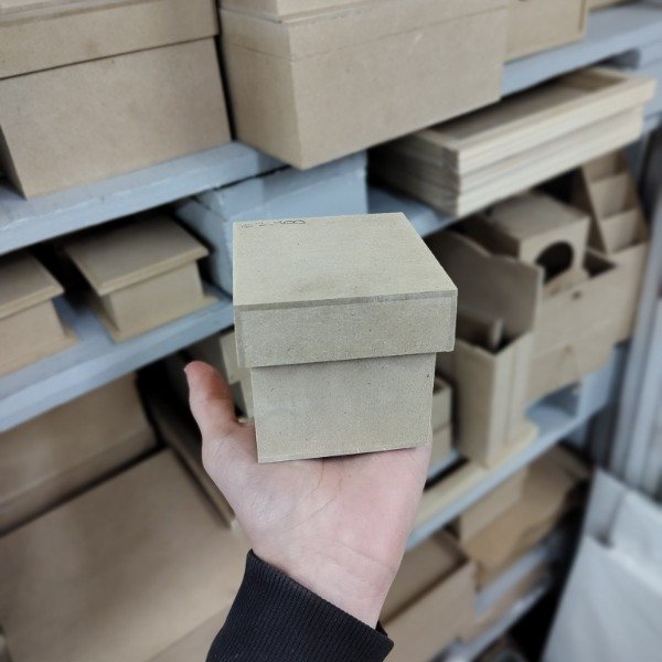 Producto - Cajita de Madera 9x9x9 cm