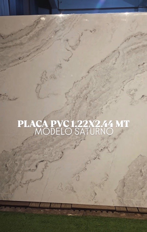 Producto - Placa Pvc Saturno 1.22 x 2.44 mt 3 mm espesor