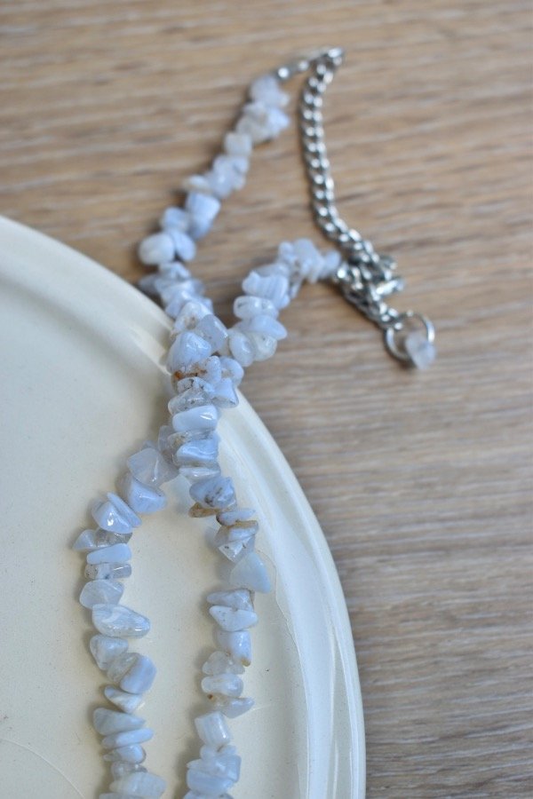 Producto - Collar chips Calcedonia
