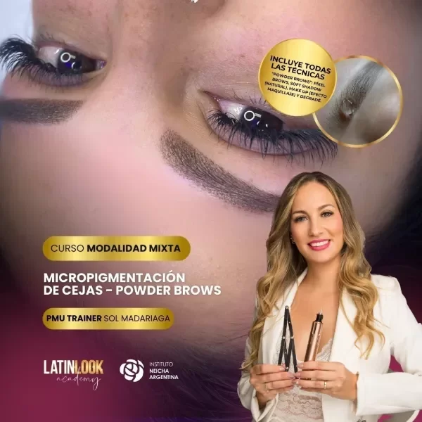 Producto - CURSO- Micropigmentación de Cejas Powder Brows