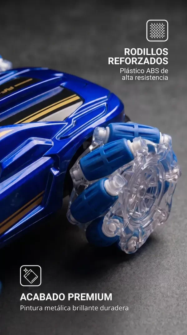 Producto - Auto a Control Remoto Todo Terreno con Pulsera Sensor Humo Luces y Sonido - 4