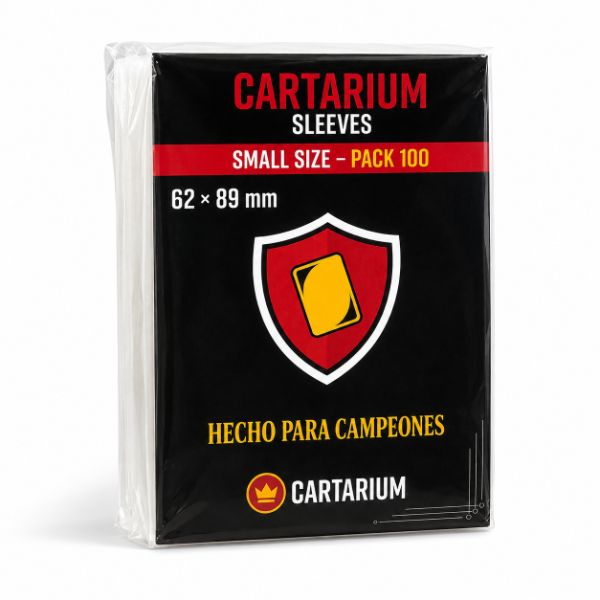 Producto - Cartarium Penny Sleeves X 100u 62x89 Transparente Small YGO - 2