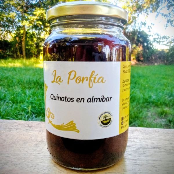 Producto - Quinotos en almíbar La Porfía x 360 cc