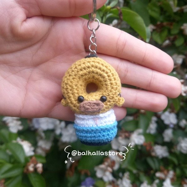 Producto - Llavero Homero Dona - Los Simpson