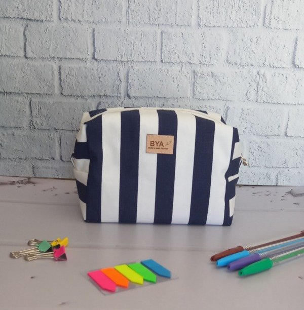 Producto - Neceser Rayas Azul