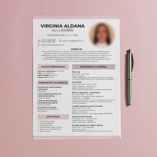 Producto - Curriculum Vitae
