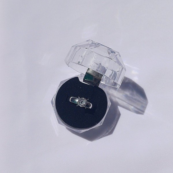 Producto - estuche para anillo acrílico
