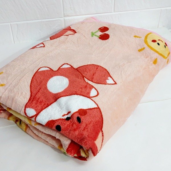 Producto - Manta Plush 2 plazas Rosa