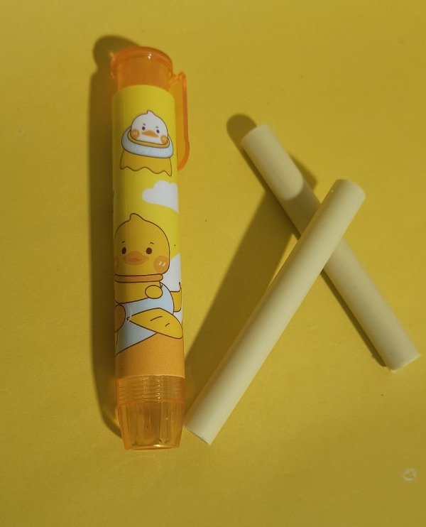 Producto - Goma infinita click pato con repuesto