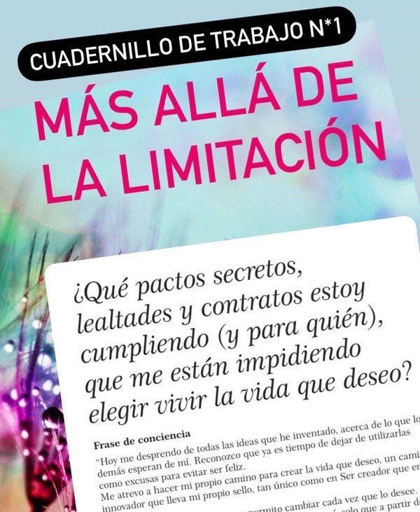Producto - Guía de experiencia #1: MAS ALLÁ DE LA LIMITACIÓN