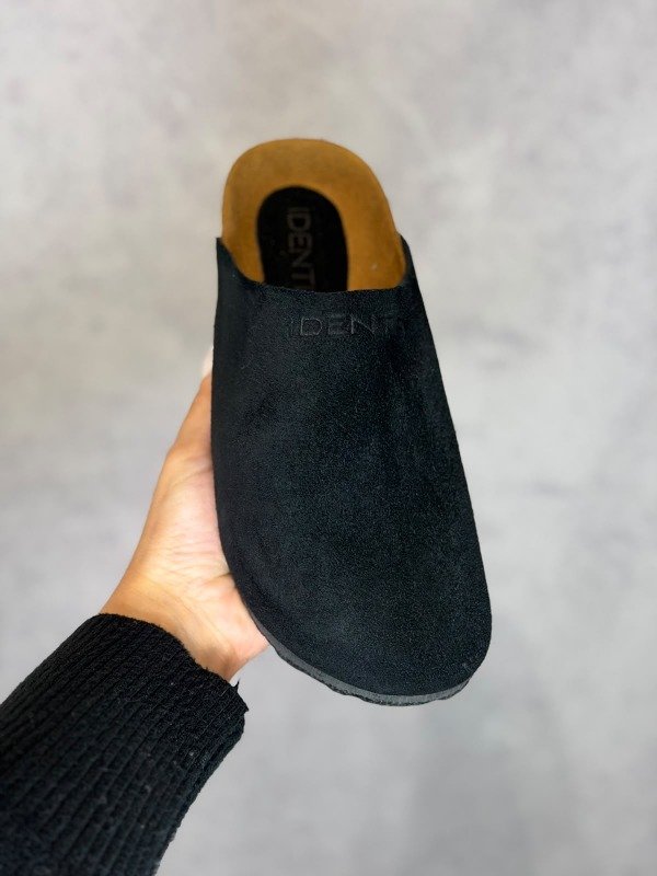 Producto - BIRK CERRADA ATENAS NEGRA GAMUZA - 0