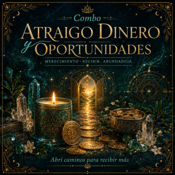 Producto - Combo Atraigo dinero y oportunidades