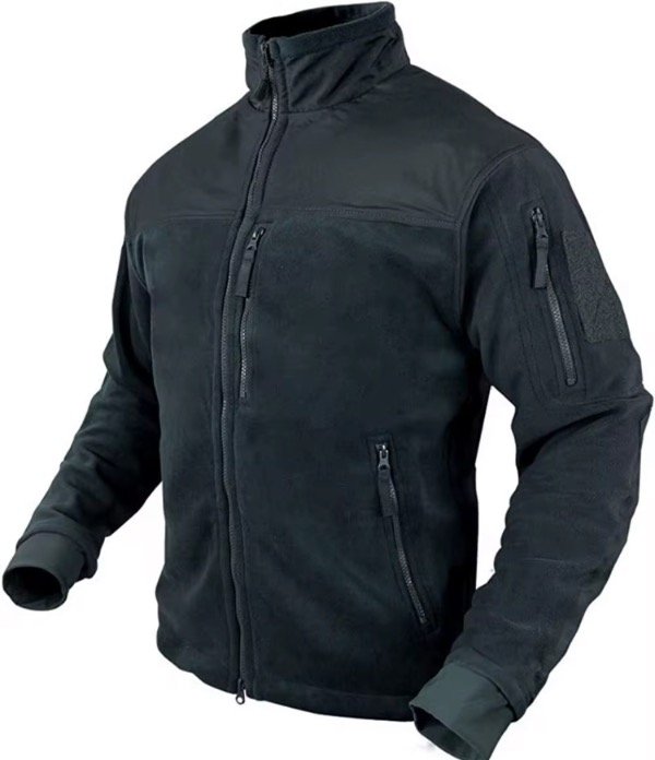 Producto - Campera Micro Polar Negra