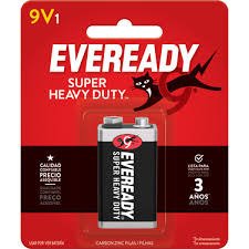 Producto - Batería 9v Eveready Carbón