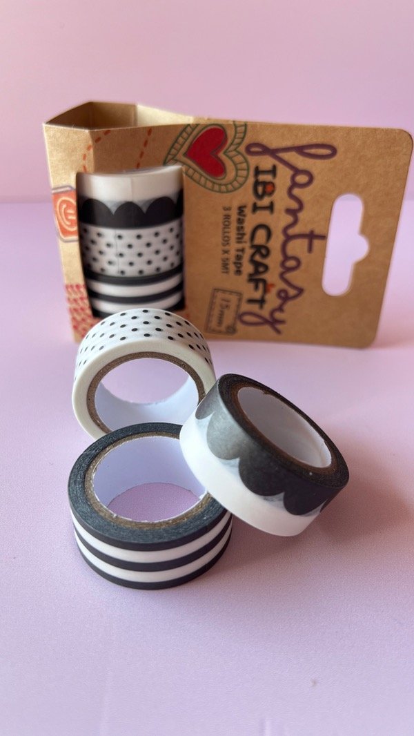 Producto - Washi tape BLACK - 3