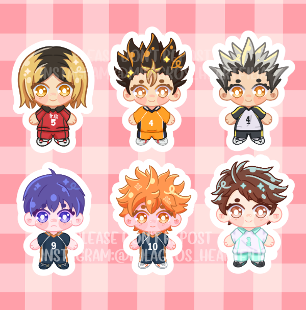 Producto - Sticker - Haikyuu