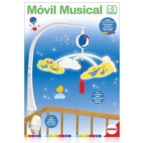 Producto - Cunero movil musical nubes