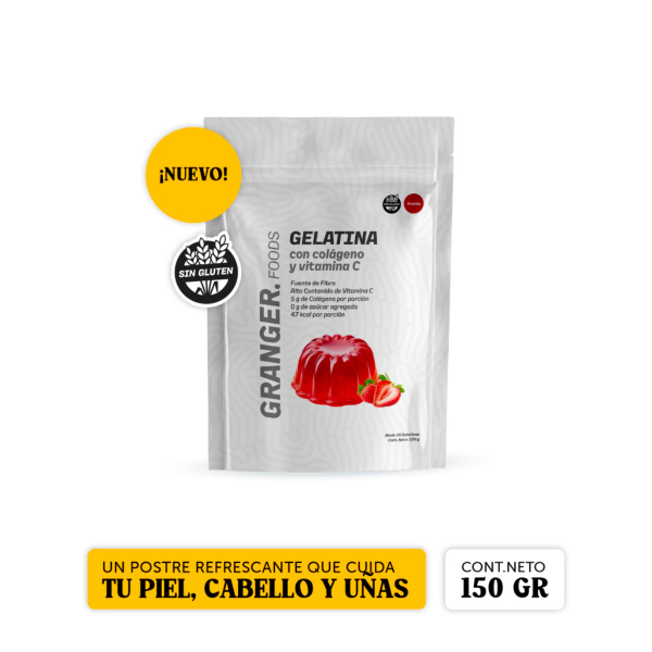 Producto - GELATINA CON COLAGENO Y VITAMINA C- GRANGER foods - 0