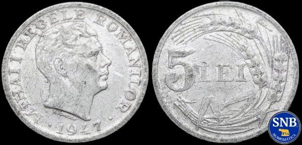 Producto - Reino de Rumanía - 5 Lei (1947) - Monarquía provisional bajo control comunista