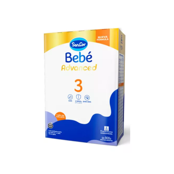 Producto - Sancor bebe 3 x 800