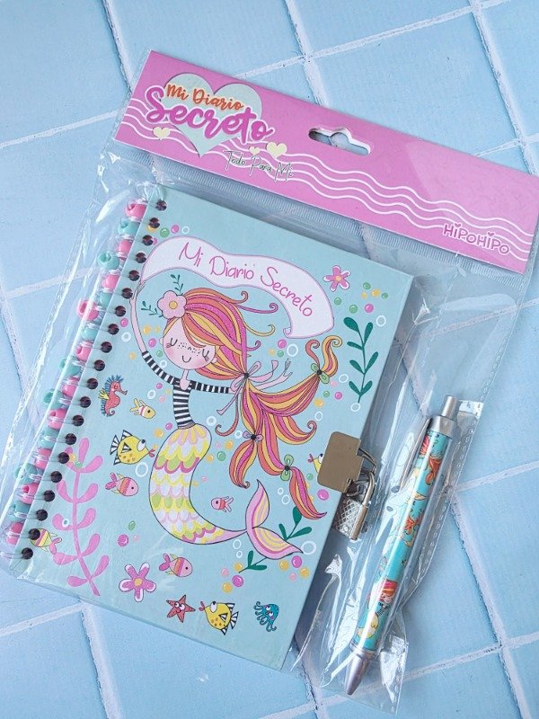 Producto - Diario íntimo con lapicera grande