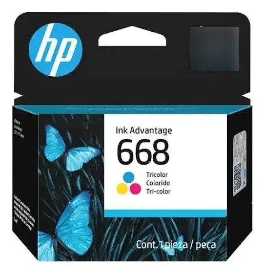 Producto - HP Cartucho de tinta 668 COLOR