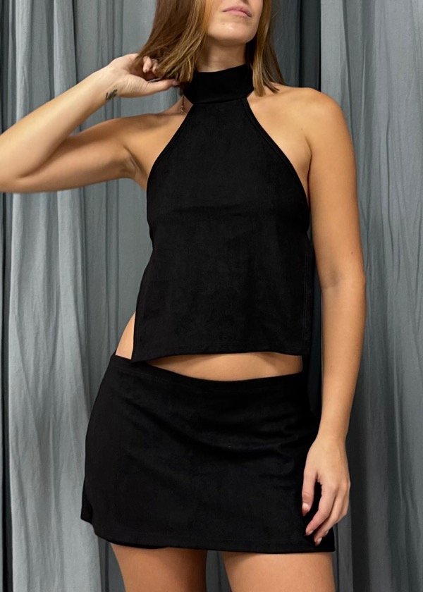 Producto - Short Pollera Suade