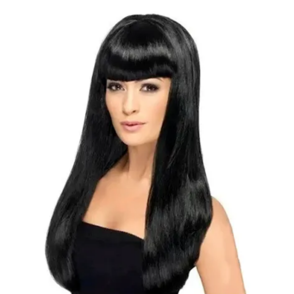 Producto - Peluca pelo largo con flequillo - 0