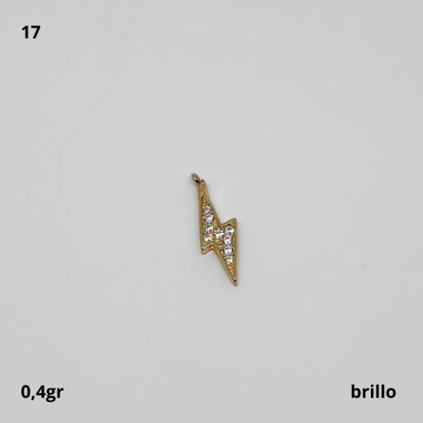 Producto - DIJ.BRILLO-#34-17- Dije rayo d'ore (DÓLAR)