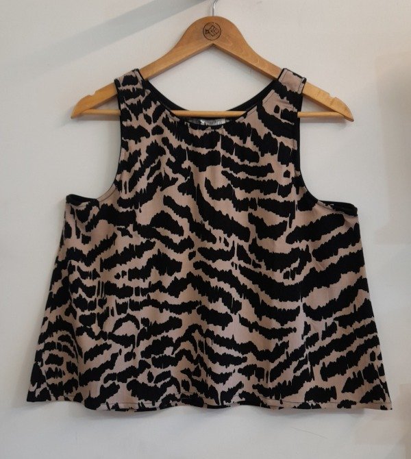 Producto - Musculosa Orilla- Animal print (T3)