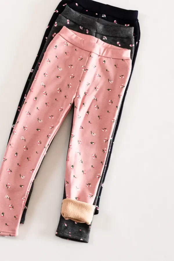 Producto - CALZA TERMICA FLOWERS BABY - COD 1072